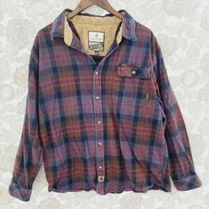 Legendary‎ Whitetails Flannel Button down Long sleeve  Men'sShirt XL